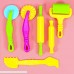 Greatstar Dough Tools Kit with Models and Molds Assortment Mold Smart Air Dry Clay Tools 6Pcs Doh Cutting Craft for Children B07MX97LHX